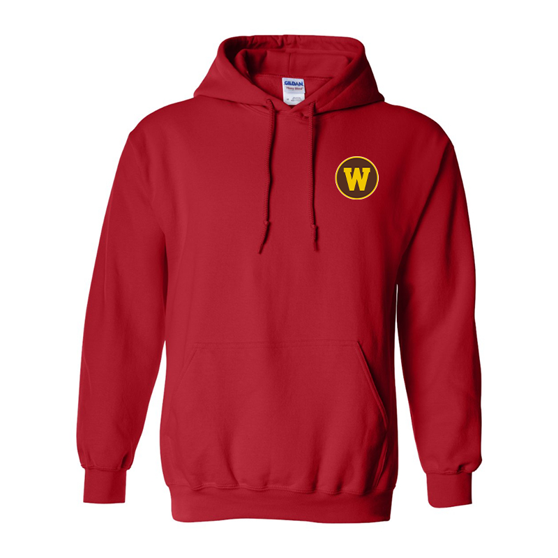 Men's Western Michigan Broncos Gildan  Heavy Blend Hooded Sweatshirt